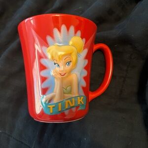 Disney Red Tinker Bell Mug